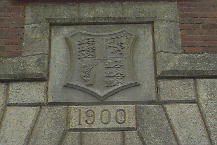 The Royal Crest on the Water Tower dated 1900